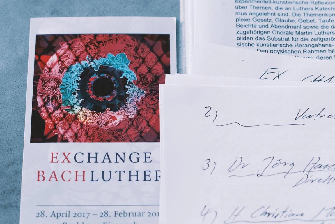 Flyer der Ausstellung 
