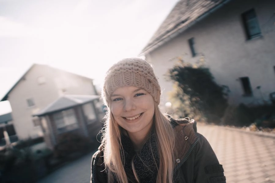Kameraassistenz und Darstellerin Eva Käsbauer