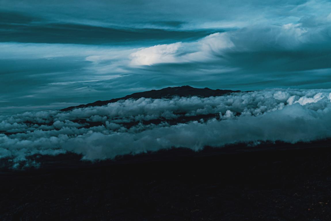 Blick auf den Mauna Kea Big Island Hawaii