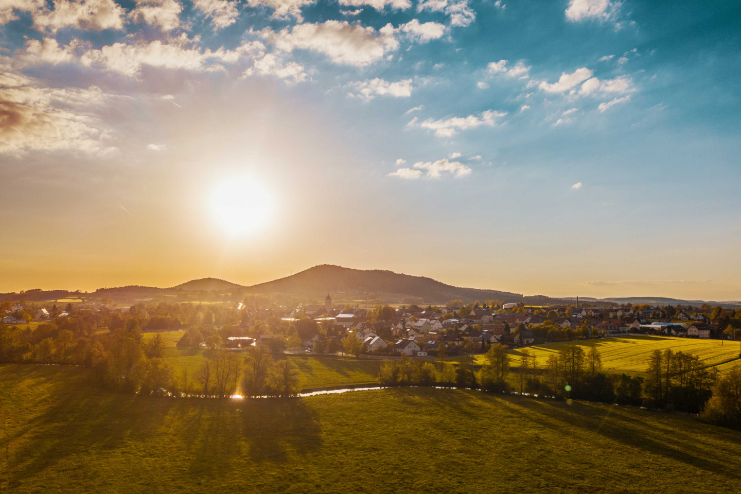 Landschaftsfotografie Beispielbild Rötz in der Oberpfalz